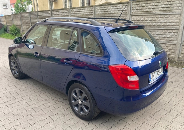 Skoda Fabia cena 19900 przebieg: 156000, rok produkcji 2008 z Nysa małe 277